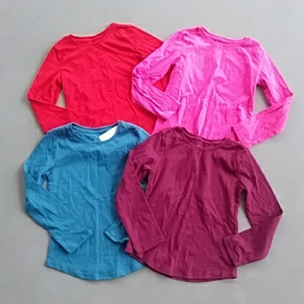 Wonder Nation Long Sleeve Tees Set Size 4/5 XS
